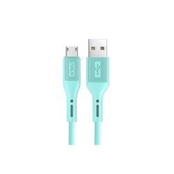 Wiwu G40 Micro Usb Kablo Mavi