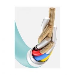 Wiwu G60 Lightning Usb Kablo Beyaz