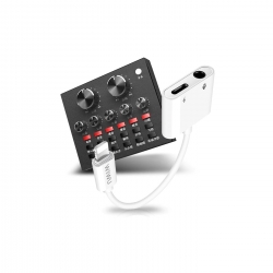 Wiwu LT01 Pro Plus Lightning Ses Adaptörü Beyaz