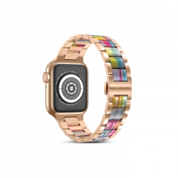 Wiwu 38-40Mm Rose Gold Colourful Metal Kordon