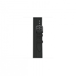 Apple Watch Hermès - 40 mm Simple Tour Attelage Noir Swift Deri
