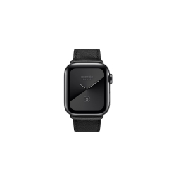 Apple Watch Hermès - 40 mm Simple Tour Noir Swift Deri