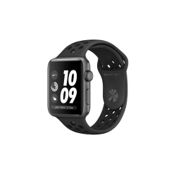 Apple Watch Nike+ 38mm Series 3 Uzay Gri Alüminyum Kasa ve Antrasit/Siyah Nike Spor Kordon