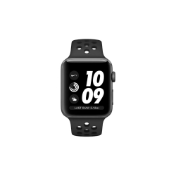 Apple Watch Nike+ 42mm Series 3 Uzay Gri Alüminyum Kasa ve Antrasit/Siyah Nike Spor Kordon