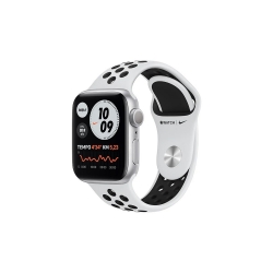 Apple Watch Series 6 Gümüş Rengi Alüminyum Kasa ve Nike Spor Kordon