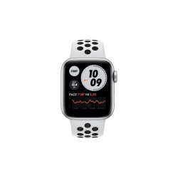 Apple Watch Series 6 Gümüş Rengi Alüminyum Kasa ve Nike Spor Kordon