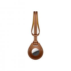 Wiwu Bag Charm Airtag Anahtarlık Kahverengi