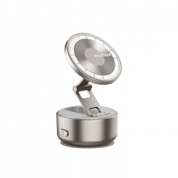 Momax KH20 Otomatik Vakumlu Manyetik Telefon Standı Titanyum