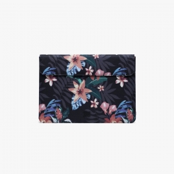Herschel Spokane Sleeve Summer Floral Black Laptop Kılıfı 15-16 inch