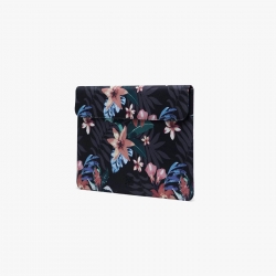 Herschel Spokane Sleeve Summer Floral Black Laptop Kılıfı 15-16 inch