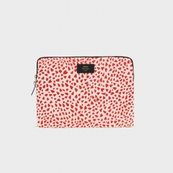 Wouf White Hearts Laptop Kılıfı 13-14 inch
