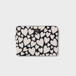 Wouf Black Love Laptop Kılıfı 13-14 inch