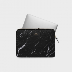 Wouf Black Marble Laptop Kılıfı 15-16 inch