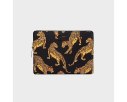 Wouf Black Leopard Laptop Kılıfı 15-16 inch