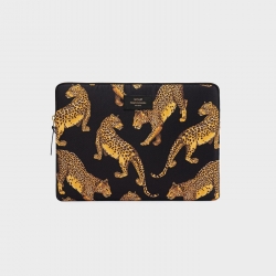 Wouf Black Leopard Laptop Kılıfı 15-16 inch