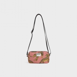 Wouf Blush Leopard Mini Çanta/Telefon Çantası