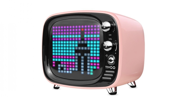 Divoom Tivoo Bluetooth Hoparlör Pembe, 840500101520, Divoom Tivoo