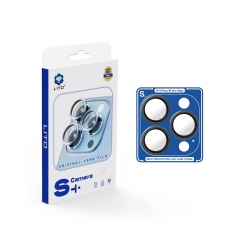 Lito 15 Pro/15 Pro Max Kamera Koruyucu Siyah Titanyum