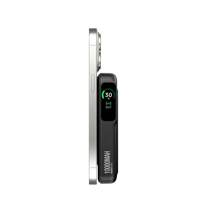Bix Tpb16 10.000mah 6in1 Manyetik Oled Ekranlı Magsafe Powerbank Siyah Bix Tpb16 10.000mah 6in1 Manyetik Oled Ekranlı Magsafe Powerbank Siyah