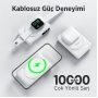 Bix Tpb16 10.000mah 6in1 Manyetik Oled Ekranlı Magsafe Powerbank Beyaz Bix Tpb16 10.000mah 6in1 Manyetik Oled Ekranlı Magsafe Powerbank Beyaz
