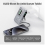 Bix Tpb16 10.000mah 6in1 Manyetik Oled Ekranlı Magsafe Powerbank Gri Bix Tpb16 10.000mah 6in1 Manyetik Oled Ekranlı Magsafe Powerbank Gri