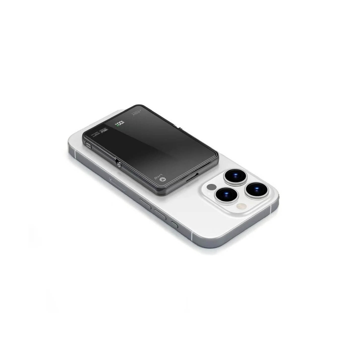 Lito LP03 5.000mah 15W Ultra Ai 5’i 1 Arada Manyetik Powerbank Siyah