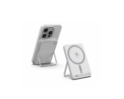 Lito LP03 5.000mah 15W Ultra Ai 5’i 1 Arada Manyetik Powerbank Beyaz