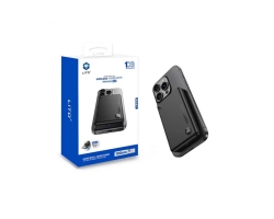 Lito LP08 10.000mah Slim Göstergeli Magsafe Powerbank Siyah