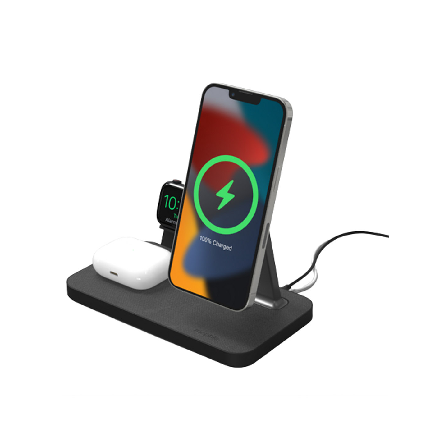 Mophie Snap 3 in 1 Şarj İstasyonu, 401309756, Magsafe Kablosuz