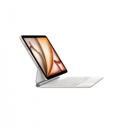 iPad Air 11 inç (M2) için Magic Keyboard Türkçe Q Klavye Beyaz - MJQJ3TQ/A