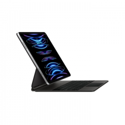 iPad Air 13 inç (M2, M3) için Magic Keyboard Türkçe Q Klavye Siyah - MJQK3TQ/A