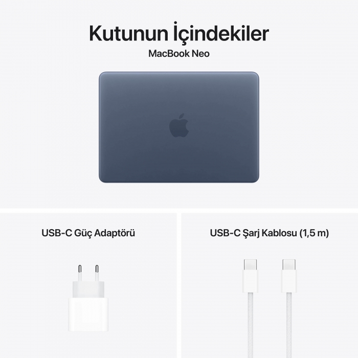 MacBook Neo 13 inch 6CPU 5GPU A18 PRO/8GB/512GB Touch ID Indigo MHFG4TU/A