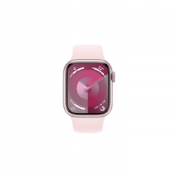 Watch 9 GPS 41mm Pembe Alüminyum Kasa ve Uçuk Pembe Spor Kordon S/M MR933TU/A