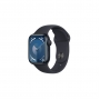 Watch 9 GPS+Cellular 45mm Gece Yarısı Alüminyum Kasa ve Gece Yarısı Spor Kordon S/M MRMC3TU/A Watch 9 GPS+Cellular 45mm Gece Yarısı Alüminyum Kasa ve Gece Yarısı Spor Kordon S/M MRMC3TU/A