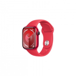 Watch 9 GPS 41mm (Product) Red Alüminyum Kasa ve (Product) Red Spor Kordon S/M MRXG3TU/A