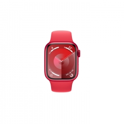 Watch 9 GPS 41mm (Product)Red Alüminyum Kasa ve (Product)Red Spor Kordon M/L MRXH3TU/A