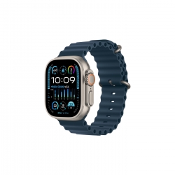 Watch Ultra 2 Natürel Titanyum Kasa ve Mavi Ocean Kordon MREG3TU/A