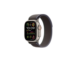 Watch Ultra 2 Natürel Titanyum Kasa ve Mavi/Siyah Trail Loop M/L MRF63TU/A