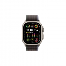 Watch Ultra 2 Natürel Titanyum Kasa ve Mavi/Siyah Trail Loop M/L MRF63TU/A
