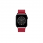 Apple Watch Hermès - 44 mm Simple Tour Rouge Piment Swift Deri